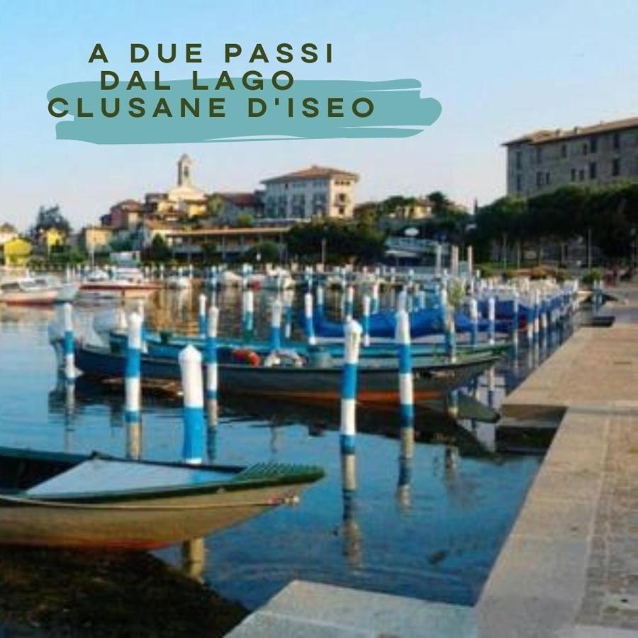 Casa Clusane D'Iseo 2 Passi Dal Lago Exterior foto